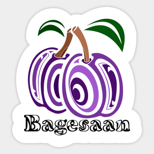 Plum (Bagesaan) Sticker